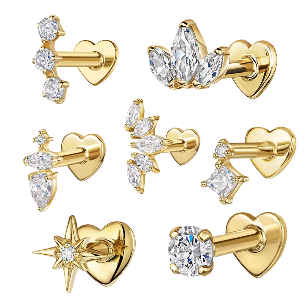 Moonlight Earring Studs