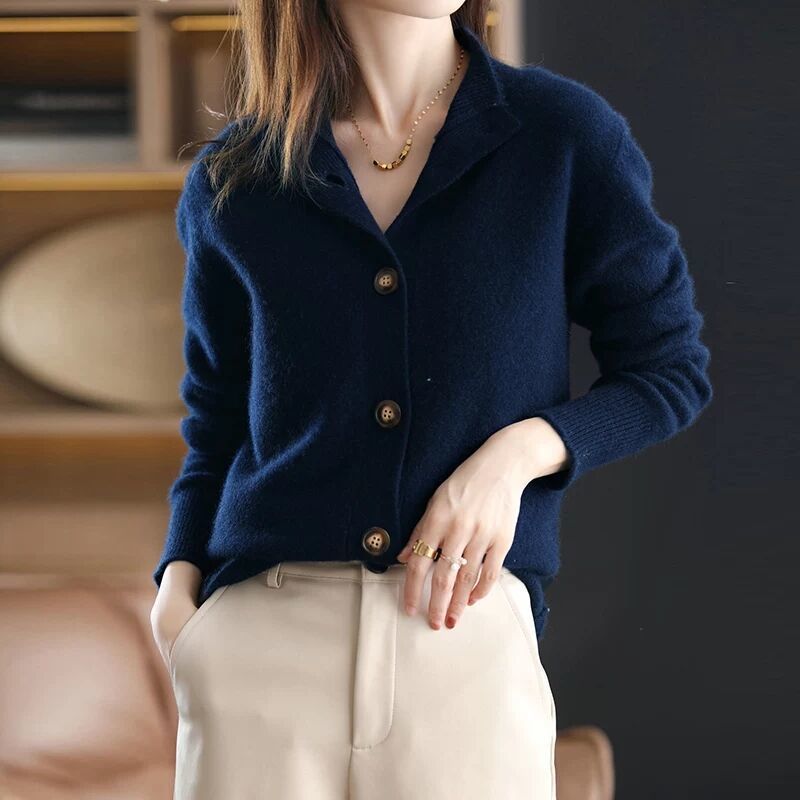 Mirelle Soft Button Knitted Cardigan