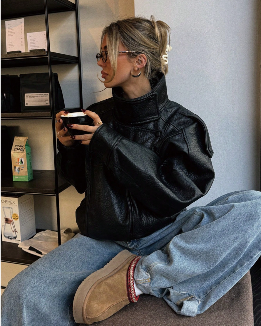 Knox Faux Leather Jacket