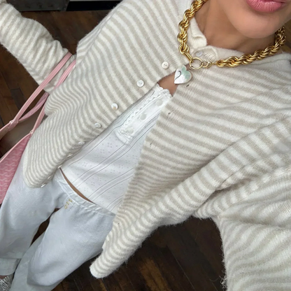 Sugar Stripe Cardi