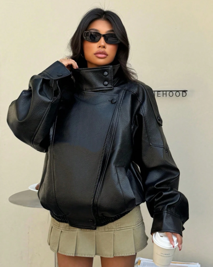 Knox Faux Leather Jacket