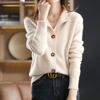 Mirelle Soft Button Knitted Cardigan