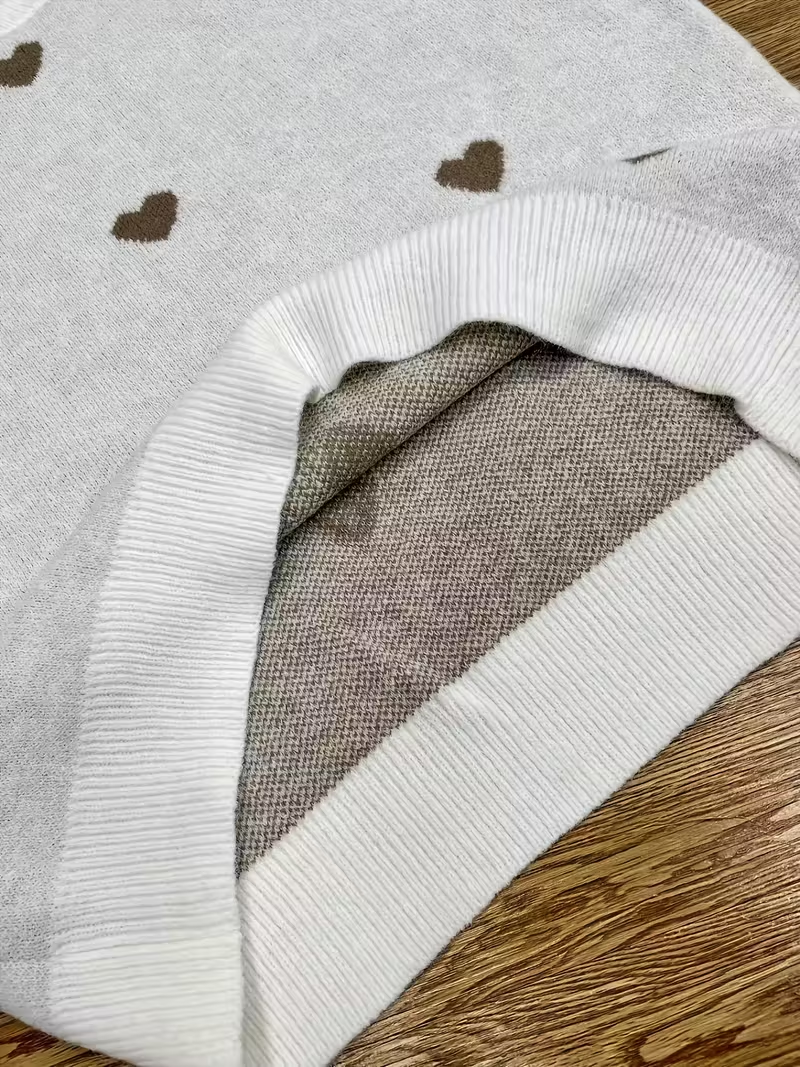 Sophie Heart Knit Sweater