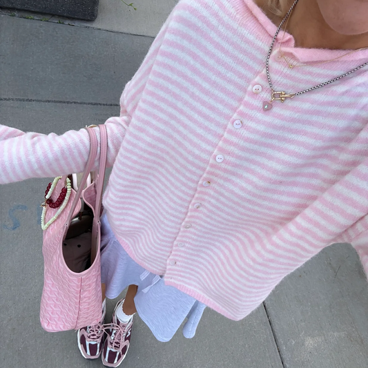 Sugar Stripe Cardi