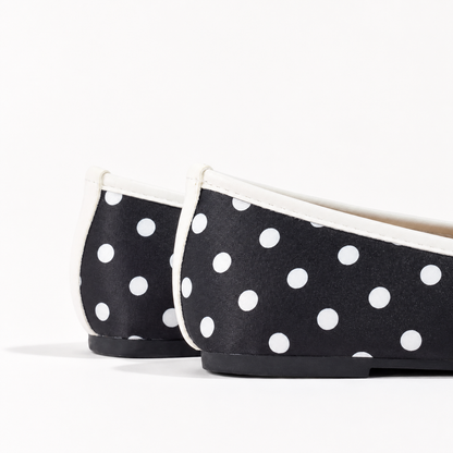 Elise Polka Dot Flats