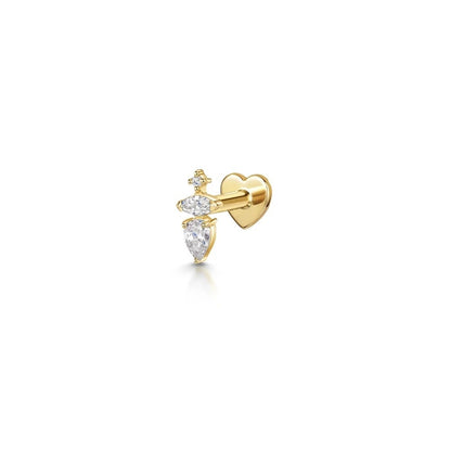 Moonlight Earring Studs