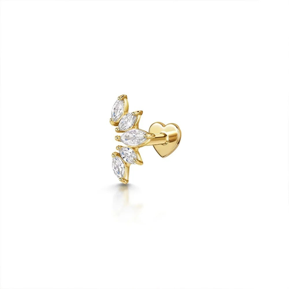 Moonlight Earring Studs