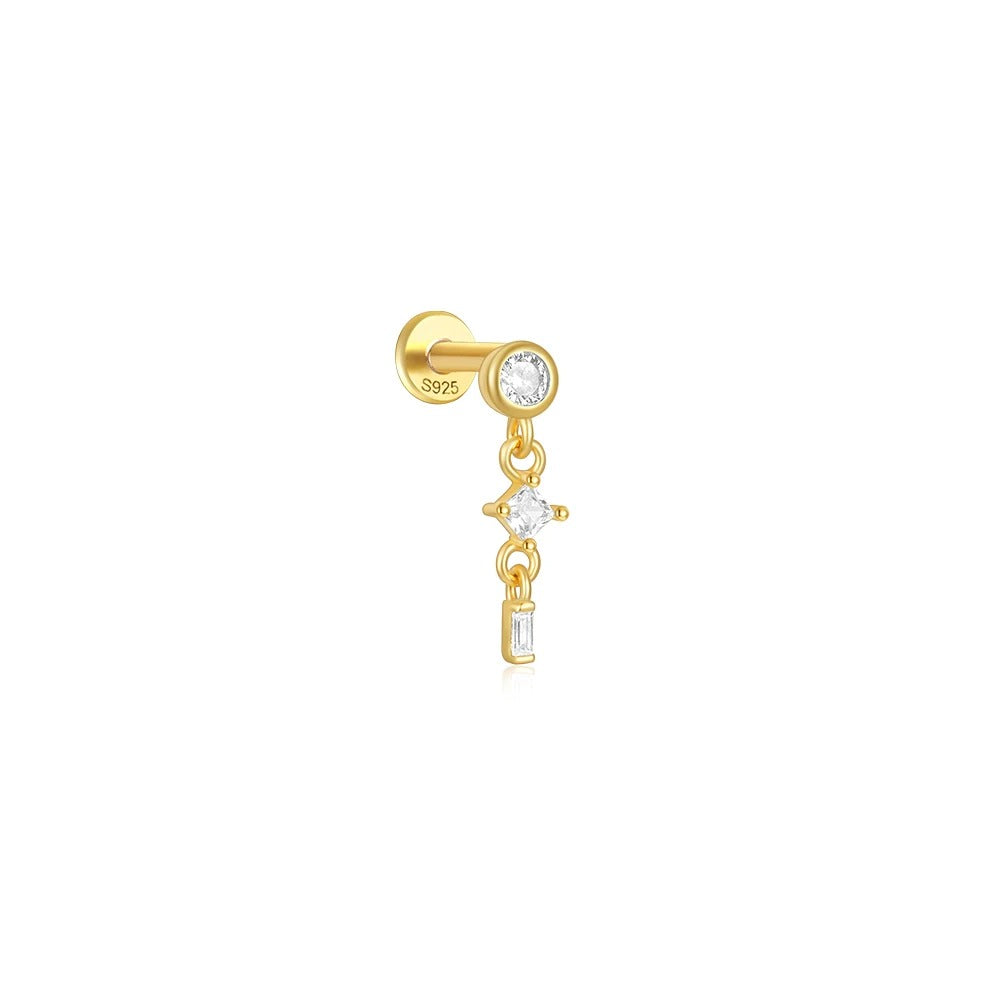 Moonlight Earring Studs